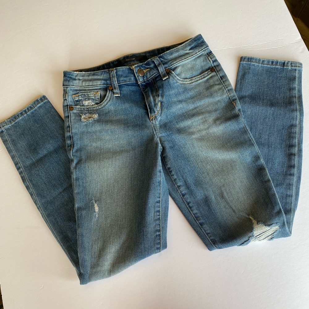 Joes Jeans Distressed Straight Leg Jeans